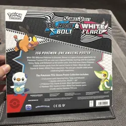 Pokemon TCG Black Bolt & White Flare Unova Poster Collection - Image 2