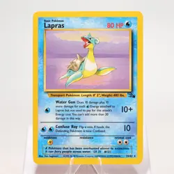 Pokemon TCG - Lapras 25/62 Fossil Rare WOTC - EXC/NM - Image 2