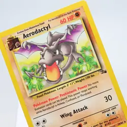 Pokemon TCG - Aerodactyl 16/62 Fossil Rare WOTC - NM - Image 1
