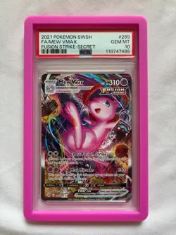 Mew VMAX Alt Art GEM MT PSA 10 269/264 2021 Pokemon Fusion Strike - Image 3