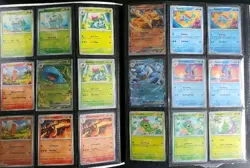 Pokemon Scarlet Violet 151 Complete Base Set + all reverse Holo's plus all 12 EX - Image 1
