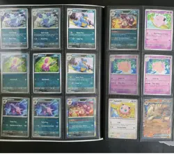 Pokemon Scarlet Violet 151 Complete Base Set + all reverse Holo's plus all 12 EX - Image 4