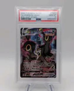Umbreon VMAX TG23/TG30 Brilliant Stars Pokemon Trainer Gallery PSA 10 GEM MINT - Image 1