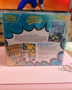 Pokemon Ascended Heroes ETB Pokemon Center Edition Sealed w/ Protector Free Ship - Image 5