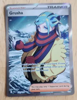 Grusha 253/193 Full Art Ultra Rare Paldea Evolved Pokemon English NM - Image 1