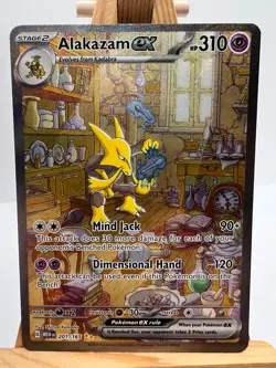 Pokemon TCG - S&V 151 - 201/165 Alakazam ex - Special Illustration Rare - NM/M - Image 1