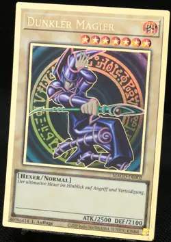 Yu-Gi-Oh! Dunkler Magier MAGO-DE002 1.Edition Premium Gold Rare [NM-M] | DE 2020 - Image 3