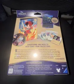 New Disney Lorcana: Fabled Collection Starter Set Glimmer Foil Promo Booster - Image 3