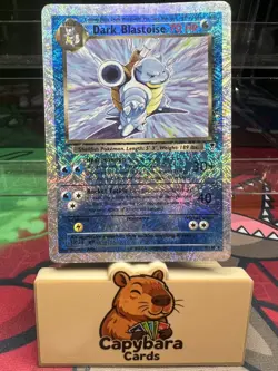 Dark Blastoise 4/110 - Legendary Collection - Rare Reverse Holo Pokemon Card - Image 1