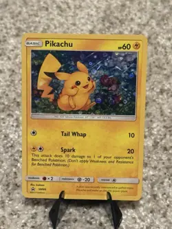 Pokemon Pikachu SM86 Promo Holo Sm Basic 60 HP Card The Pokemon TCG NM⭐ - Image 1