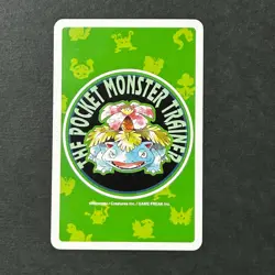 S6225 Gengar 6 of Spades Green Venusaur Deck Playing Poker Card Pokemon A22 - Image 2