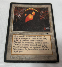 MISHRA'S WORKSHOP Magic the Gathering ANTIQUITIES RARE LAND Card 1994 MTG HP #1 - Image 1