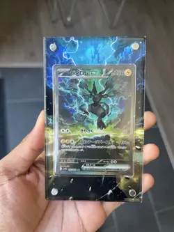 DMG Pokemon Card Zekrom ex SAR 169/086 SV11B Black Bolt JP w/ Extended Art - Image 1