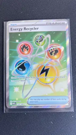 Energy Recycler 108/088 Perfect Order Pokemon TCG Card Full Art NM - Image 1