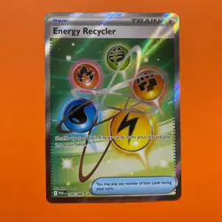 Energy Recycler Ultra Rare 108/088 Pokemon Card Perfect Order NM POR - Image 2