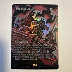 Doubling Season M 0011 Mythic Magic the Gathering TMNT (FOIL) - Image 1