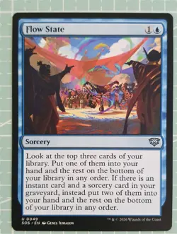 Flow State - 0049 - Secrets of Strixhaven SOS - MTG - NM - Image 1