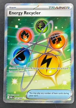 Pokemon Energy Recycler Ultra Rare Holofoil 108/088 NM ME03 Perfect Order - Image 1