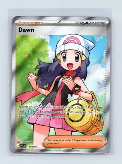 Dawn 118/094 Ultra Rare Phantasmal Flames Pokemon Holo Near Mint - Image 1