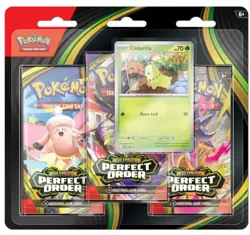 Pokemon Mega Evolution Perfect Order 3-Pack Triple Blister - Image 1
