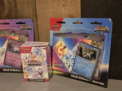 Pokemon Prismatic Evolutions Booster Bundles & Tech Sticker Collection - Image 2