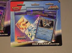 Pokemon Prismatic Evolutions Booster Bundles & Tech Sticker Collection - Image 4