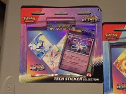 Pokemon Prismatic Evolutions Booster Bundles & Tech Sticker Collection - Image 5