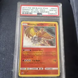 Pokemon - Shining Ho-Oh - SM70 - Shining Legends - ETB Promo - PSA 10 - Image 1