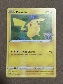 Pikachu 028/078 Pokemon GO Holo - Image 1