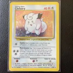 Pokemon Base Set Clefairy Holo 5/102 NM/LP - Image 1