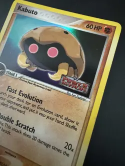 Pokemon TCG Kabuto Power Keepers 51/108 Reverse Holo Stamped LP - Image 2