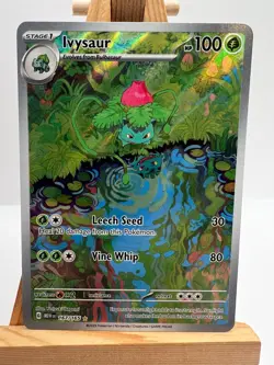 Pokemon TCG - S&V 151 - 167/165 Ivysaur - Illustration Rare - NM/M - Image 1