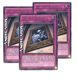 GRISAILLE PRISON 3x • (Prigione Grisaglia) • Rara • SHSP EN078 • 1Ed • Yugioh! - Image 1
