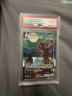 Pokemon 2021 Umbreon VMAX 215/203 Alt Art Evolving Skies GEM MINT PSA 10 - Image 1
