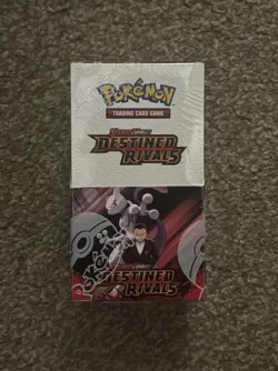 Pokemon S&V DESTINED RIVALS Half Booster Box (18 Packs) - Sealed and Brand New! - Image 1