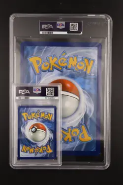 PSA 9 - 2025 Pokemon Collection VICTINI Jumbo Black Star Promo #208 - Image 4