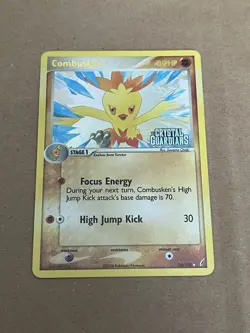 Combusken 16/100 Crystal Guardians Reverse Holo Pokemon - Image 1