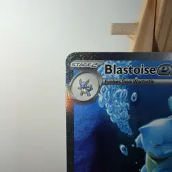 Pokemon Blastoise Ex 200/165 Scarlet Violet 151 Special Illustration Rare - Image 3