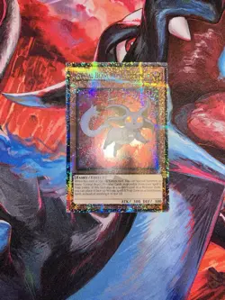 Yugioh! Crystal Beast Ruby Carbuncle MP24-EN020 Quarter Century Secret Rare NM - Image 1