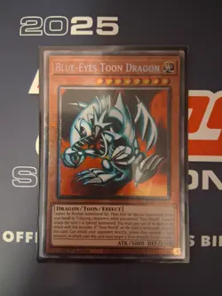 YuGiOh! Blue-Eyes Toon Dragon Starlight RA05-EN003 Rarity Collection 5 NM - Image 1