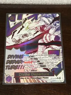 One Piece Divine Departure Alternate Art Carrying on His Will OP13-076 - Image 2