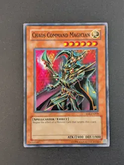Yugioh TCG - 1x Chaos Command Magician - SD6-EN008 - LP - Unlimited - 2006 - Image 3