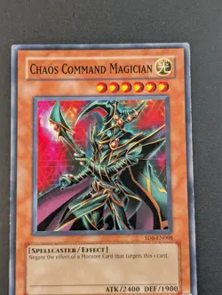 Yugioh TCG - 1x Chaos Command Magician - SD6-EN008 - LP - Unlimited - 2006 - Image 5
