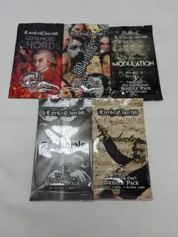 Set Of (5) Lord Of The Chords Booster Packs 1-5 - Image 1