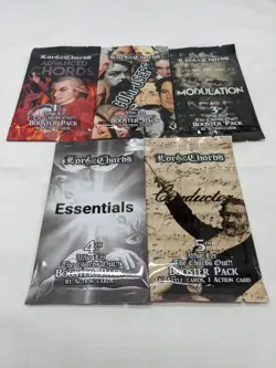 Set Of (5) Lord Of The Chords Booster Packs 1-5 - Image 2