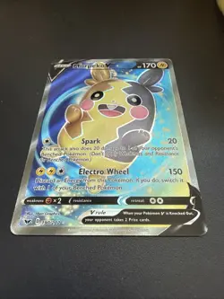 Morpeko V 190/202 Pokemon Sword And Shield Base Set Full Art Mint - Image 2
