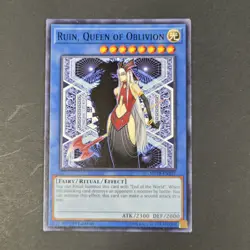 Yugioh TCG -1x Ruin, Queen of Oblivion - MP18-EN231 - LP/NM - Common - Ritual - Image 4
