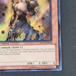 Yugioh TCG - Kagemucha Knight - PRC1-EN014 - NM - 1st Edition - Secret Rare 2012 - Image 4