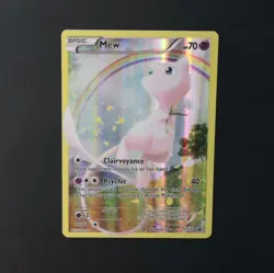 Mew XY110 Holo Full Art Black Star Promo Pokemon Card - Image 4