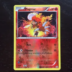 Magmar 16/83 Pokemon Generations XY Reverse Holo Common Card LP/MP - Image 1